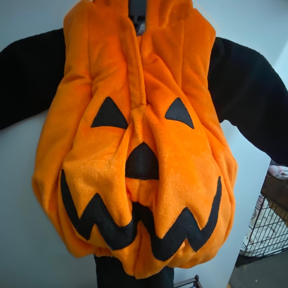 Nwt pumpkin costume size 6-12 mos
